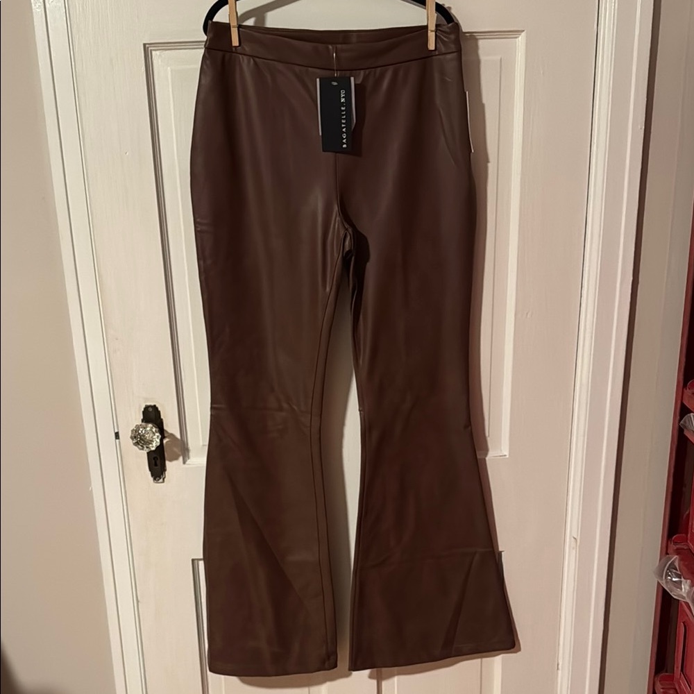 Bagatelle Brown Flare Pants